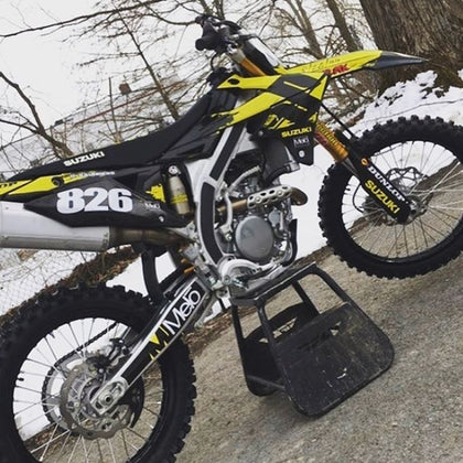 Suzuki RMZ250 with Core Grip frame grip tape guards