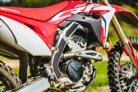 Honda CRF450R with Core Grip frame grip tape guards