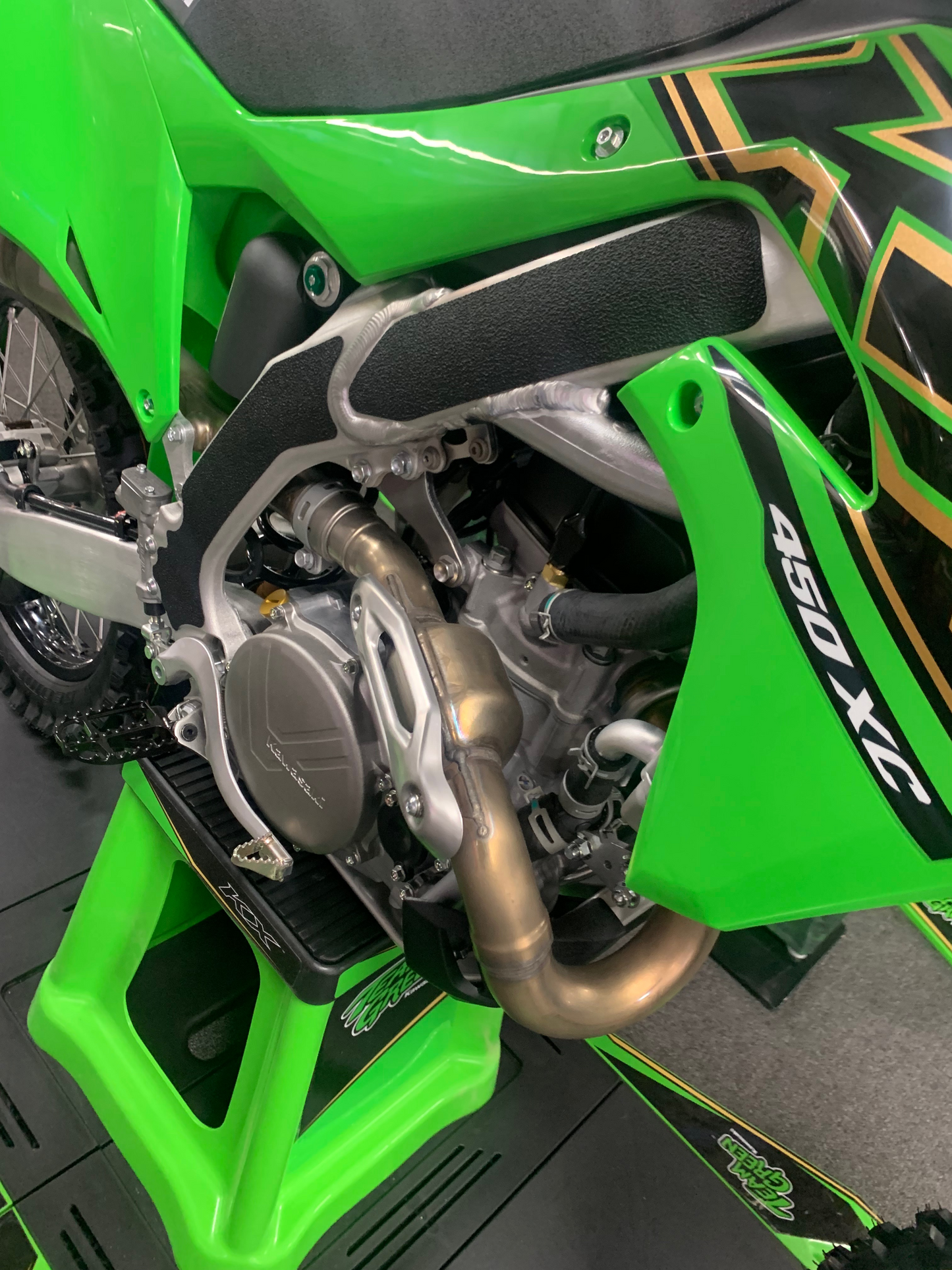 Kawasaki KX250F KX250XC KX450F KX450XC 2021 Four Piece Grip Tape Set - Core Grip 