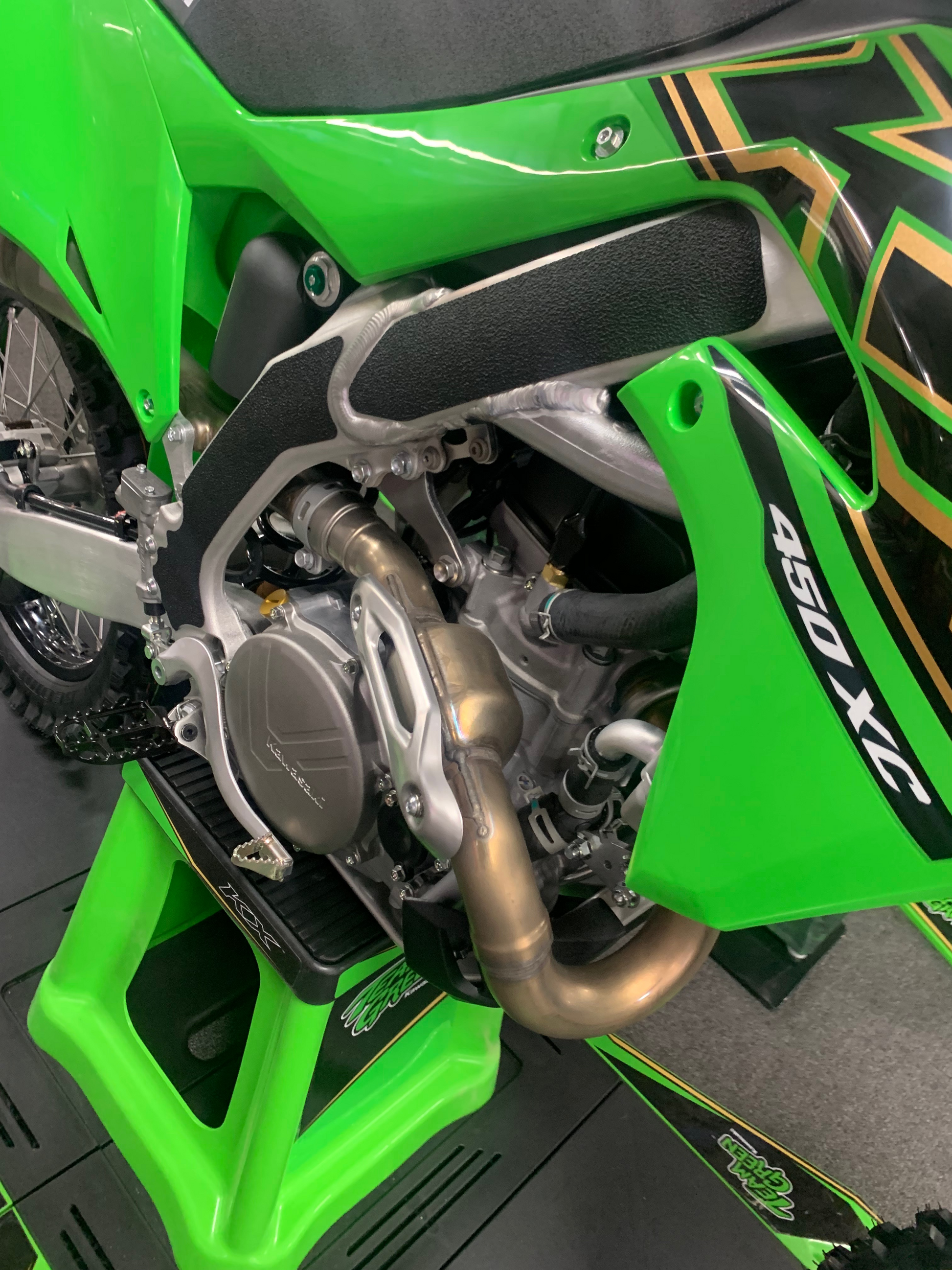 Kawasaki KX250F KX250XC KX450F KX450XC 2021 Four Piece Grip Tape Set - Core Grip 